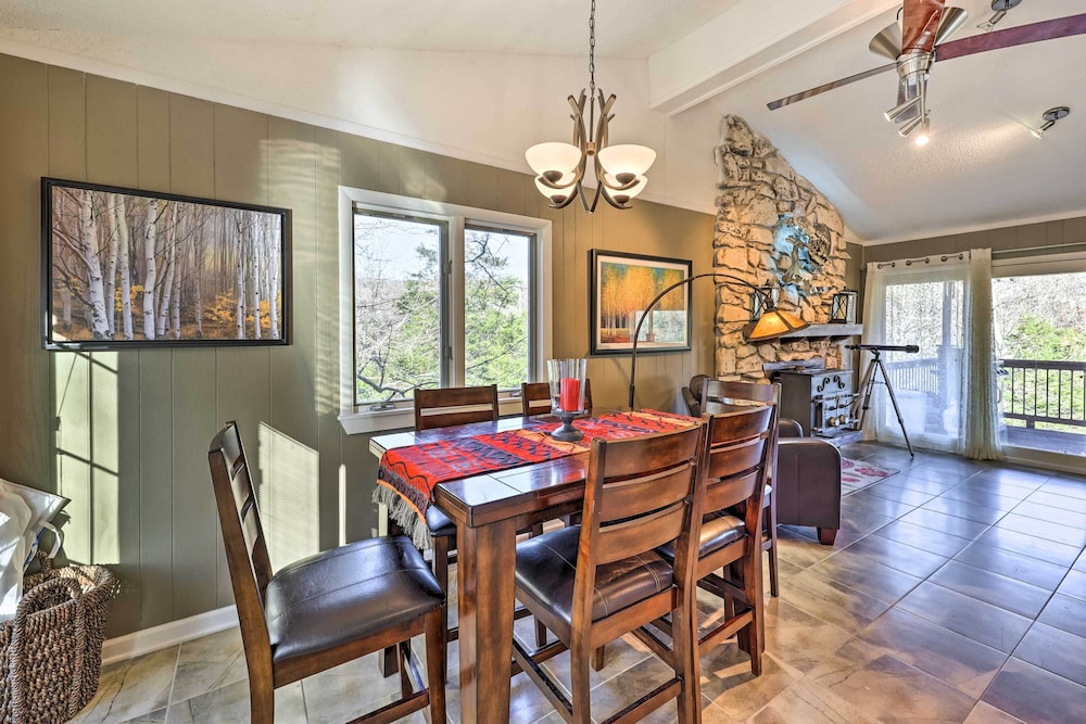 Holiday Island Home: Hot Tub & Wood Stove! view 5