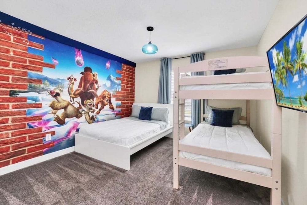Retreat & Relax Screened In Pool Home Kid Rooms 4 Bedroom Townhouse