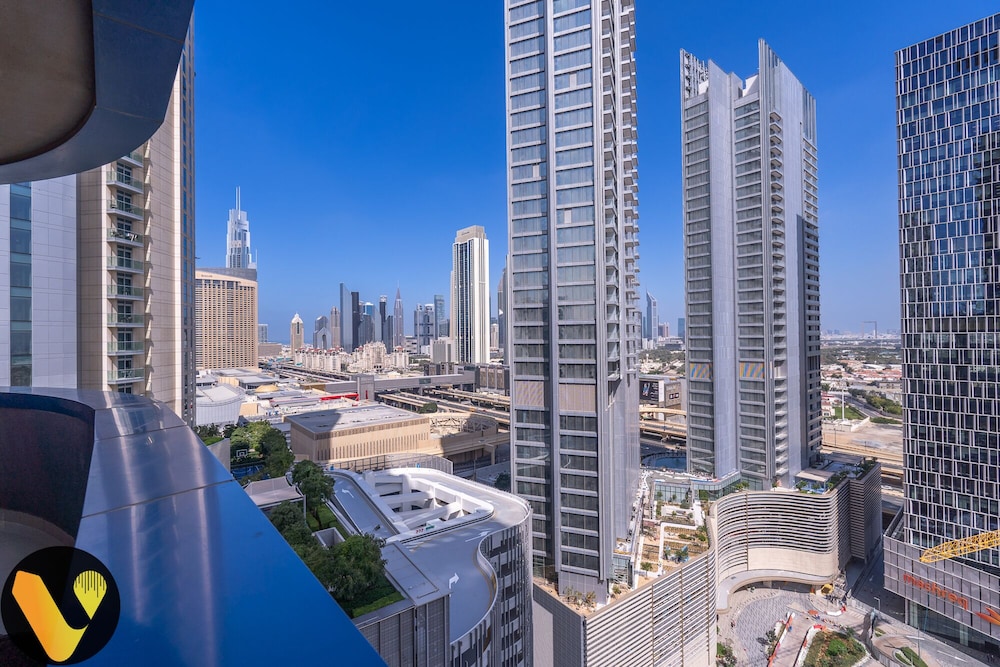 Damac Mall Street near Burj Khalifa