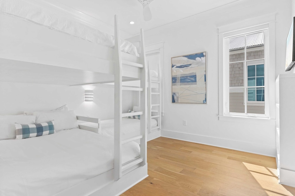 Sleeps 24 Beach Retreat w/ Pool, Rooftop Deck, Steps to Inlet Beach & Near Rosemary, Alys, Seacrest Dining & Shops The Palm 30A by Avantstay