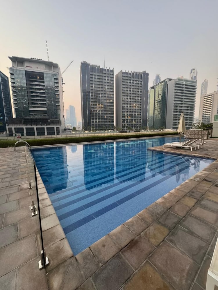 1BHK in Business Bay.Burj View.Balcony