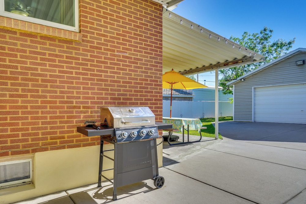 Private Patio & Gym: Spacious Salt Lake City Home!