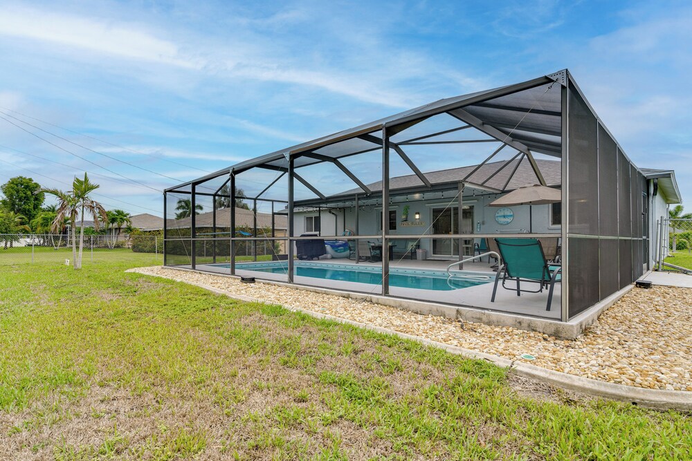 5 Mi to Shore: Gem w/ Pool & Yard in Cape Coral!