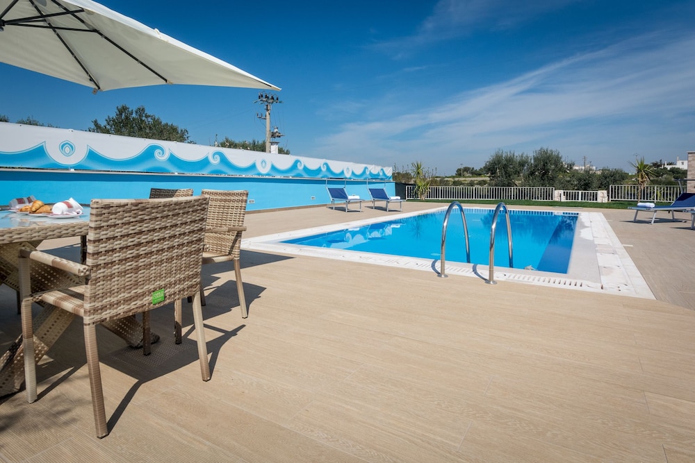 Villa Afrodite en Ostuni — recepcion & lobby