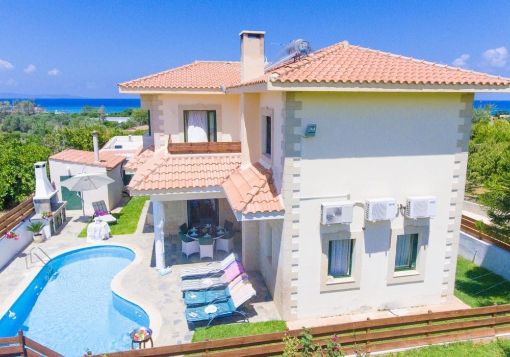 Villa Olivetta Large Private Pool Walk to Beach Sea Views A C Wifi Car Not Required - 1986 view 4