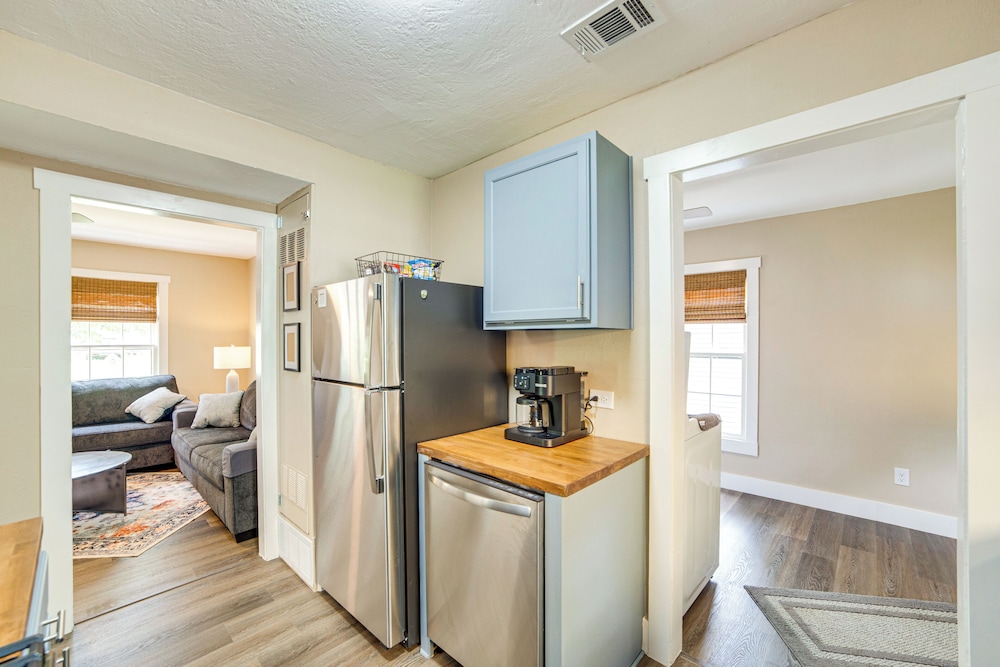 Near Waterloo Lake: Restored 1930s Home w/ Yard