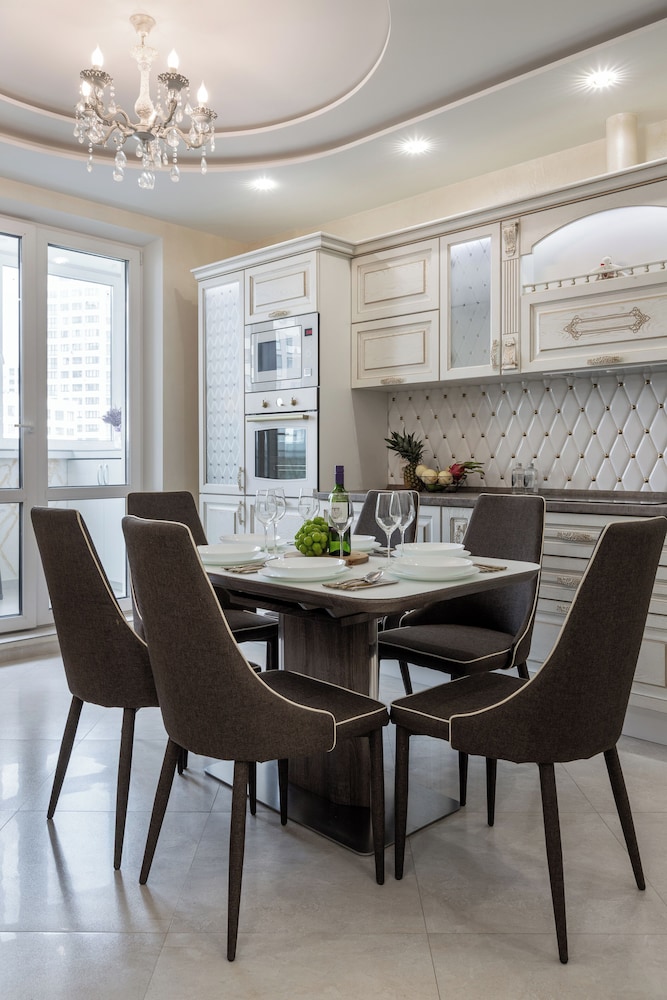 Modern apartment with spacious kitchen