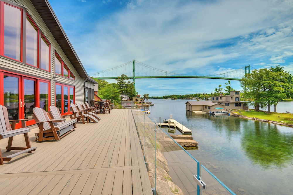 Watertown Vacations - Hot Tub  Dock: Waterfront Wellesley Island Home! - Property Image 1
