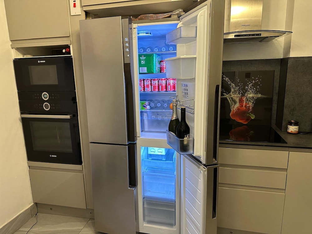 Stylish 1BR Apt w/ Fireplace & High-speed Wifi