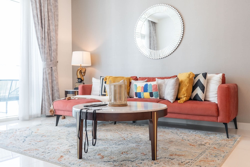 Mesmerizing 2BR in Emaar Beachfront With Sea Views