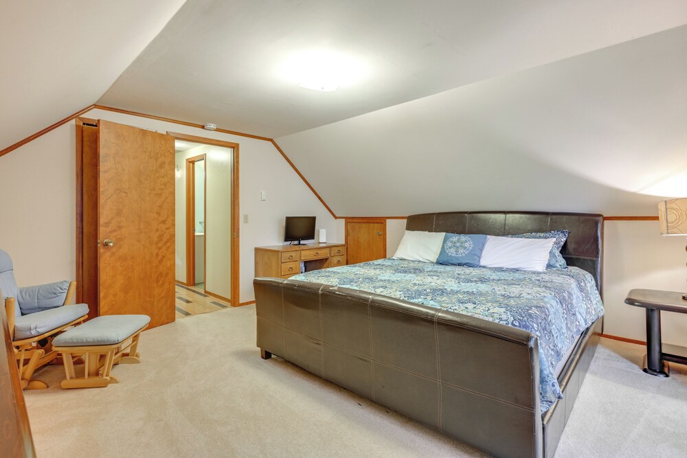 Walk to Beach: Pet-friendly Caseville Cabin