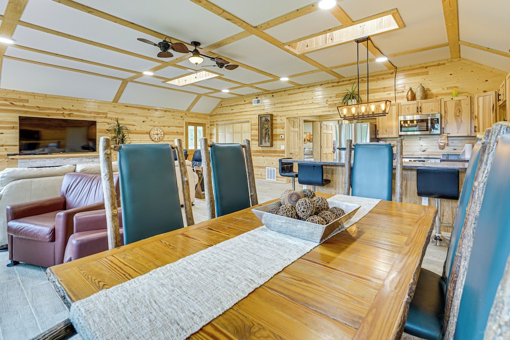 Walk to Shay Lake: Updated Home w/ Water View!