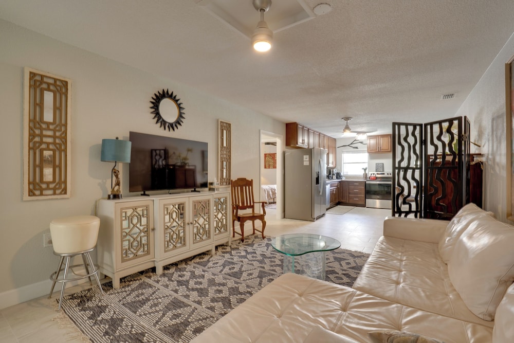Steps to Gulf: Updated Duplex in Redington Shores!