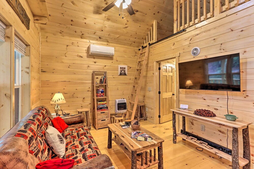 Pet Friendly Smoky Mtns Cabin Near Cherokee Lake! view 2