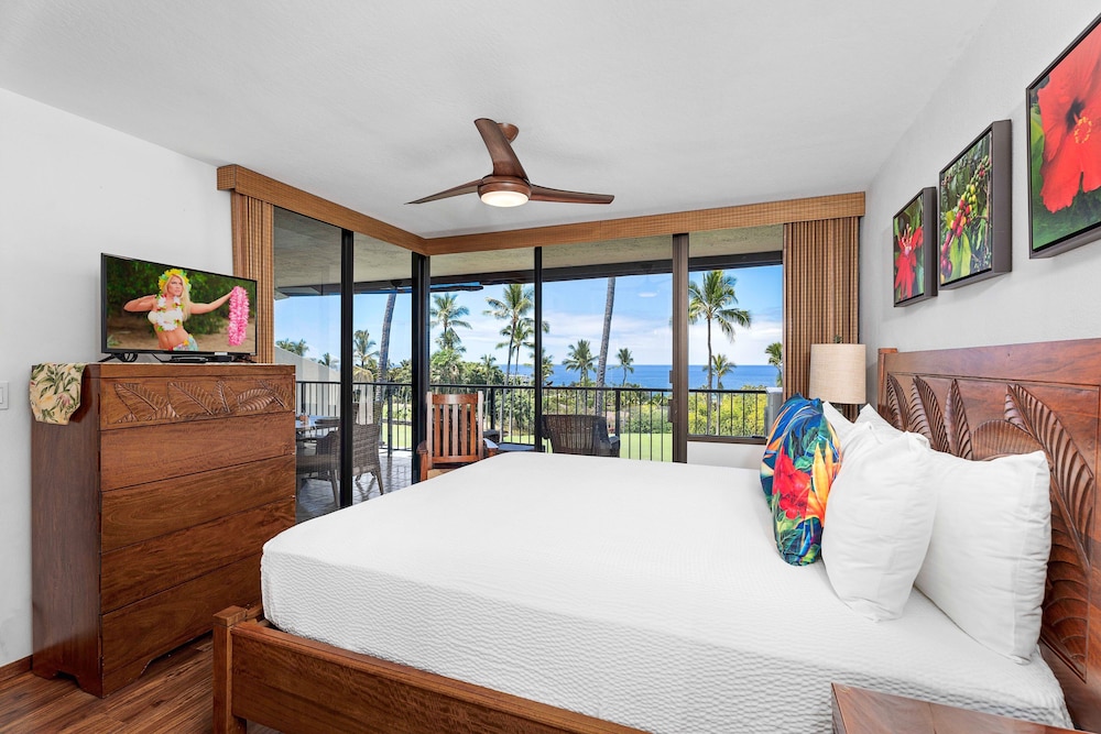Ocean & Golf Course Views - 2 Bdrm With Loft - AC - Private Lanai -vrkcv