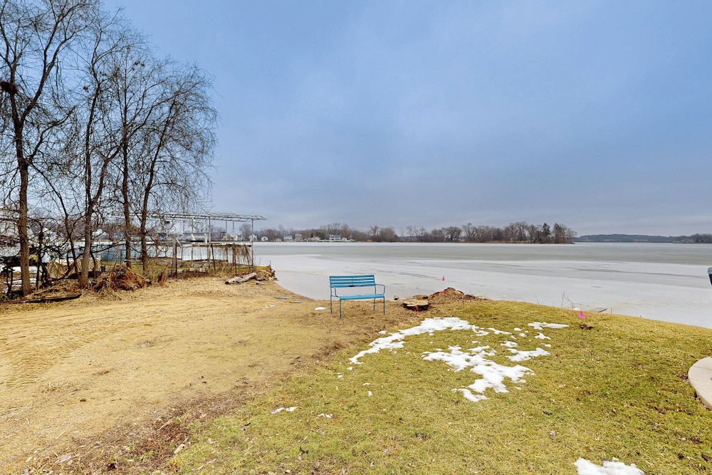 Lakefront Home w/ Fire Pit on Lake Marie