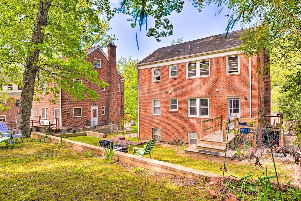 Takoma Park Apt w/ Wood Fire Pit < 8 Mi to DC - Property Image 4