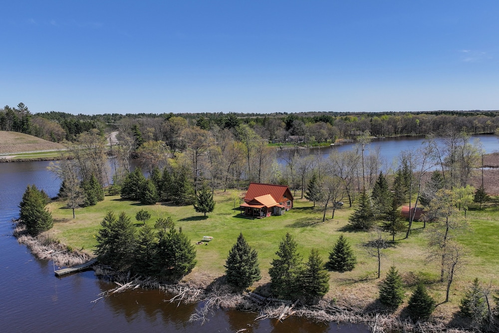 Cabin on Private Island < 6 Mi to Sand Valley Golf view 3