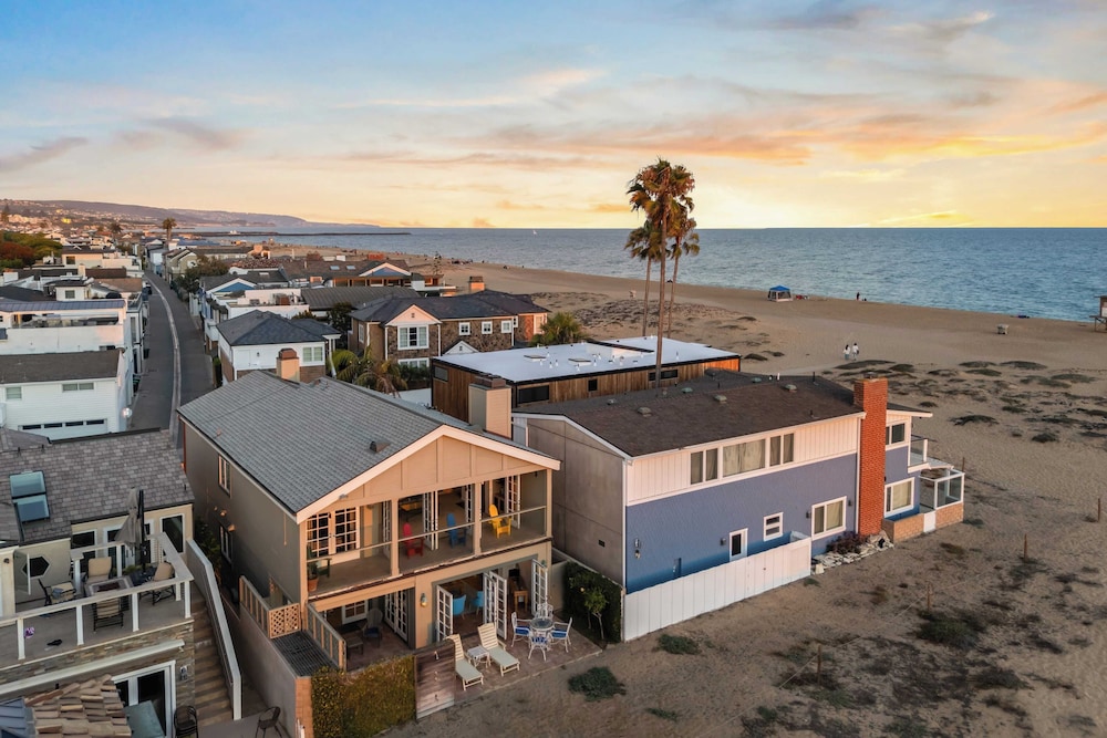 Oceanfront Home Walk to Balboa Pier + Scenic Views Balboa Peninsula Point by Avantstay