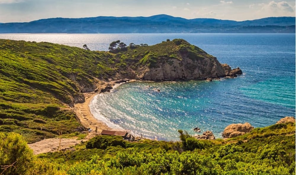Gruccio Yellow Studio - A Sunny Skiathos Gem view 2