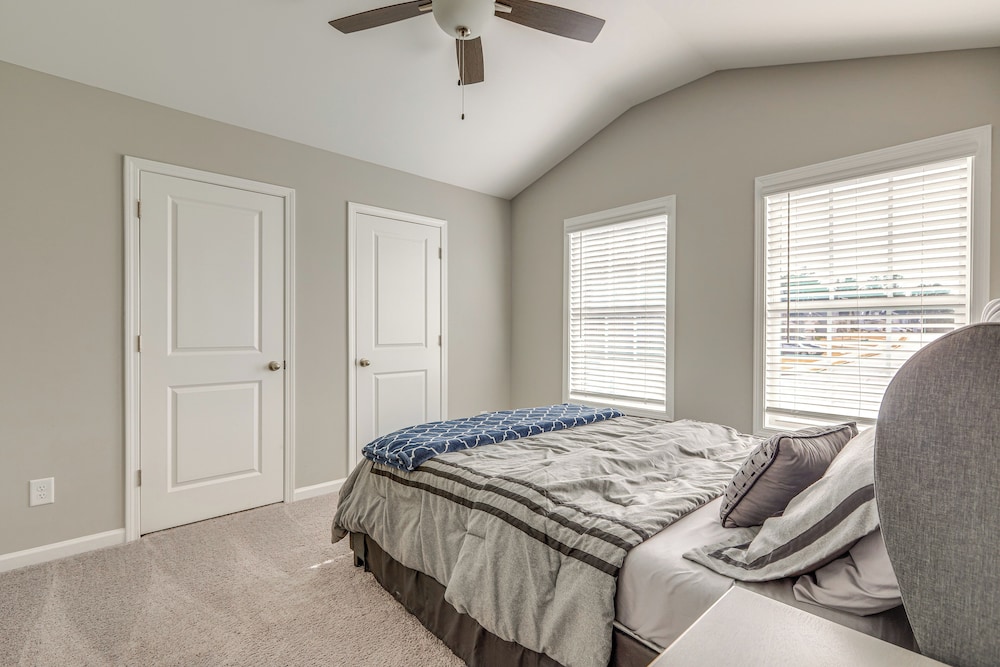 Patio w/ Fireplace: Spacious Sharpsburg Home!