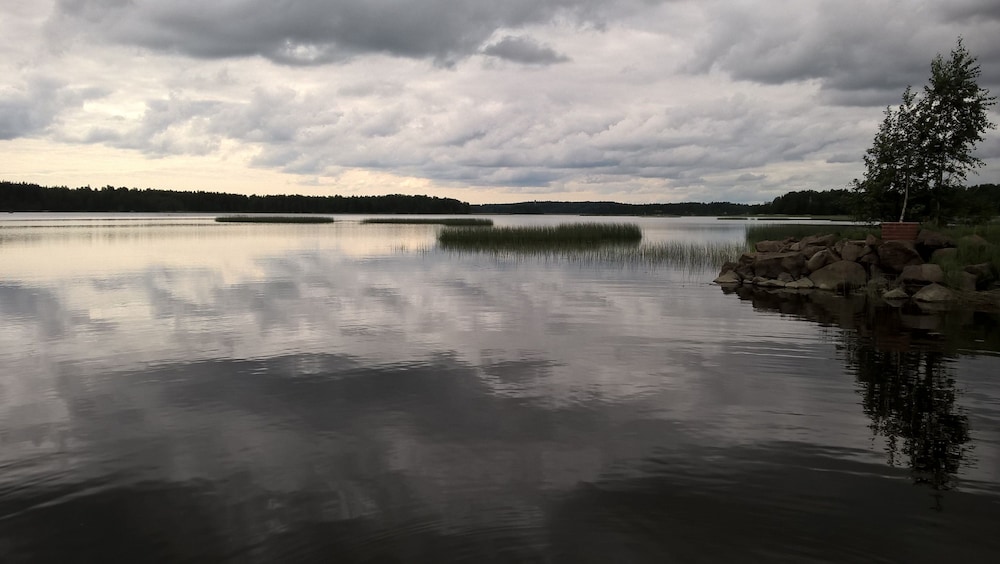 Vaalimaa Camping - On the beach