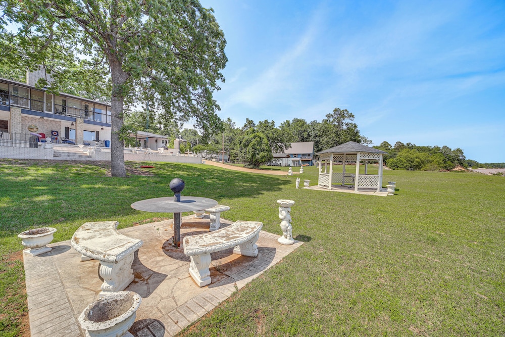 Waterfront Lake Eufaula Home: Dock & Beach Access!