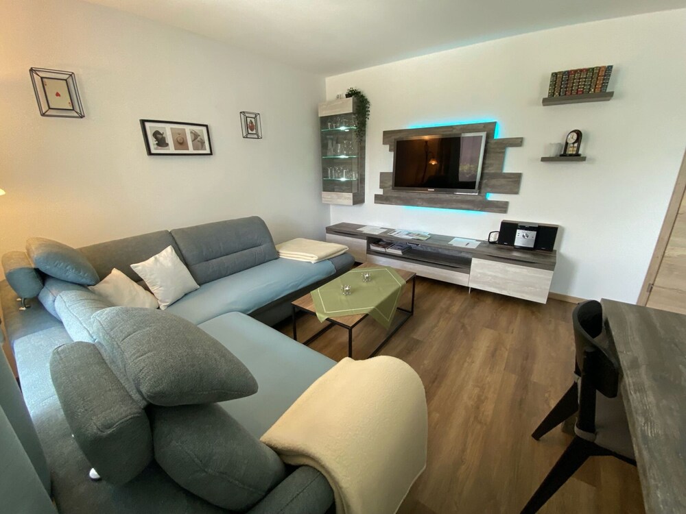 Ferienhaus mit Sauna in Skigebietsnahe
