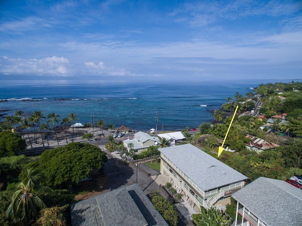 Ocean View - Steps From Kahalu'u Beach - Wifi- Vrkcv