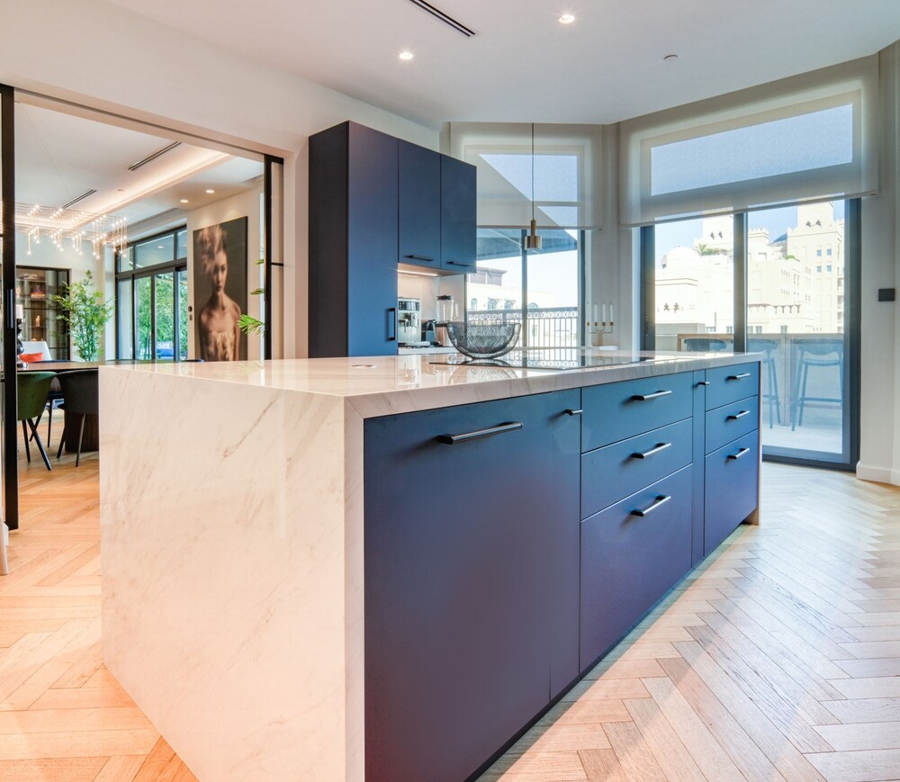 Modern 3BR Palm Penthouse w Private Plunge Pool