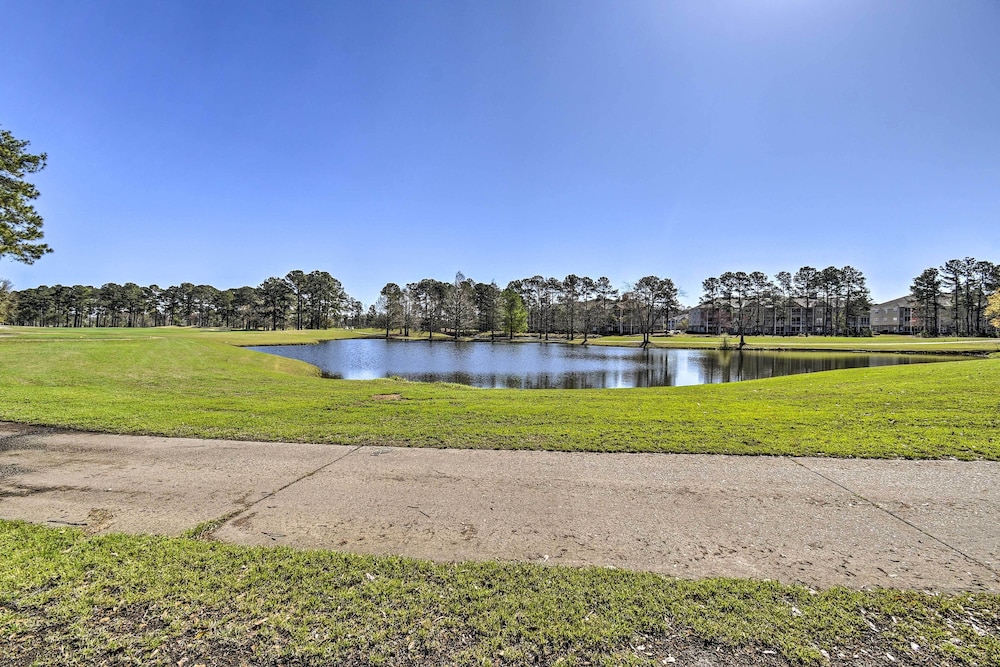 Walk to Crow Creek Golf Club: Condo w/ Pool!