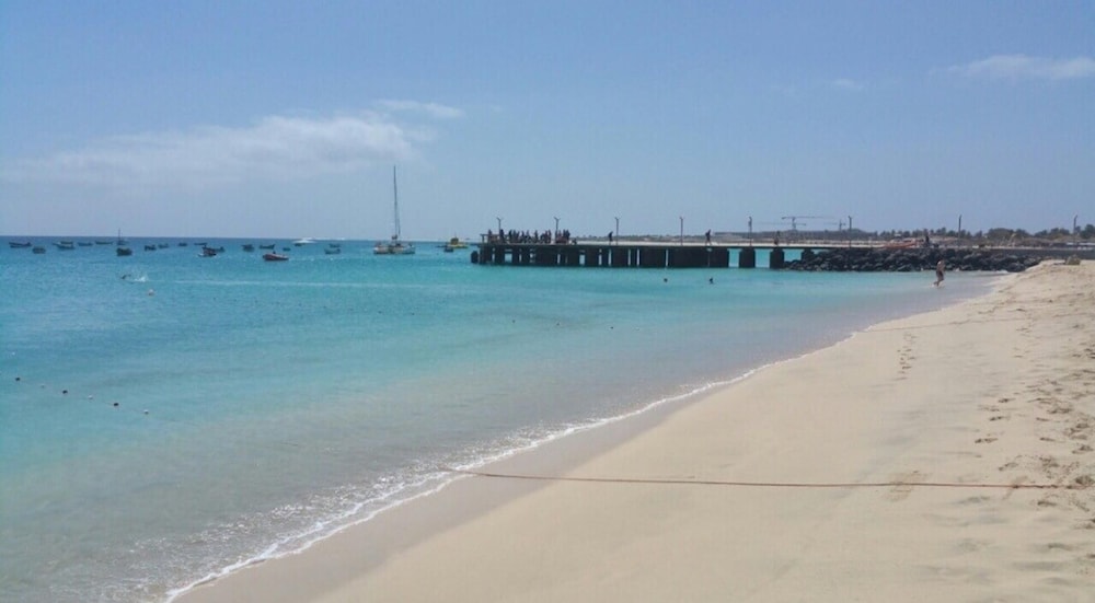 2bed-vila-verde Sal Cape Verde-balcony-pool