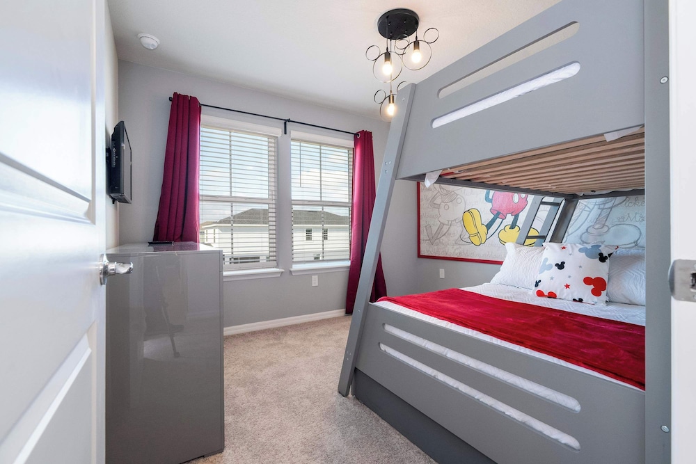 Luxury Private Pool & Themed Rooms Close To Disney 1282
