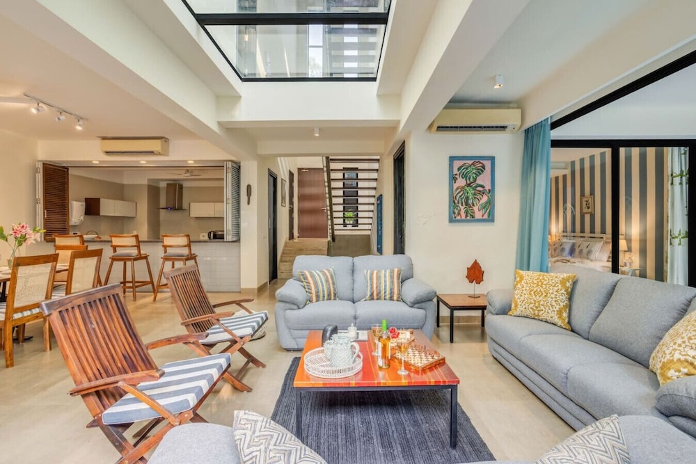 The Chai Villa- Lux 3bhk nr Anjuna Vagator Beach