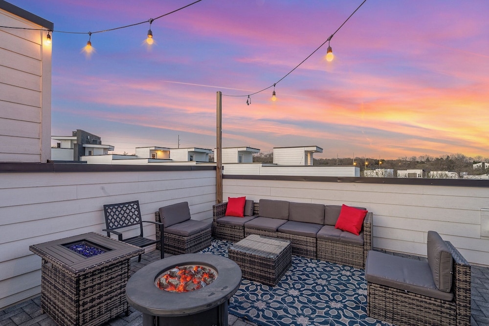 Nashville Nest - Rooftop Patio - Mins To Broadway