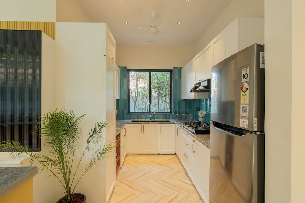 ELIVAAS Laguna Camellia | Luxe 4 BHK Villa Near Popular Beaches with Private Pool