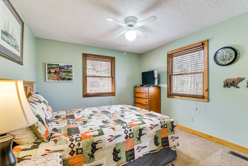 Pet-friendly Hiawassee Cabin w/ Lake Views & Sauna view 4