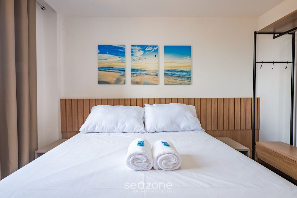 Beautiful apt in Building w Pool Guarajuba Aga0203