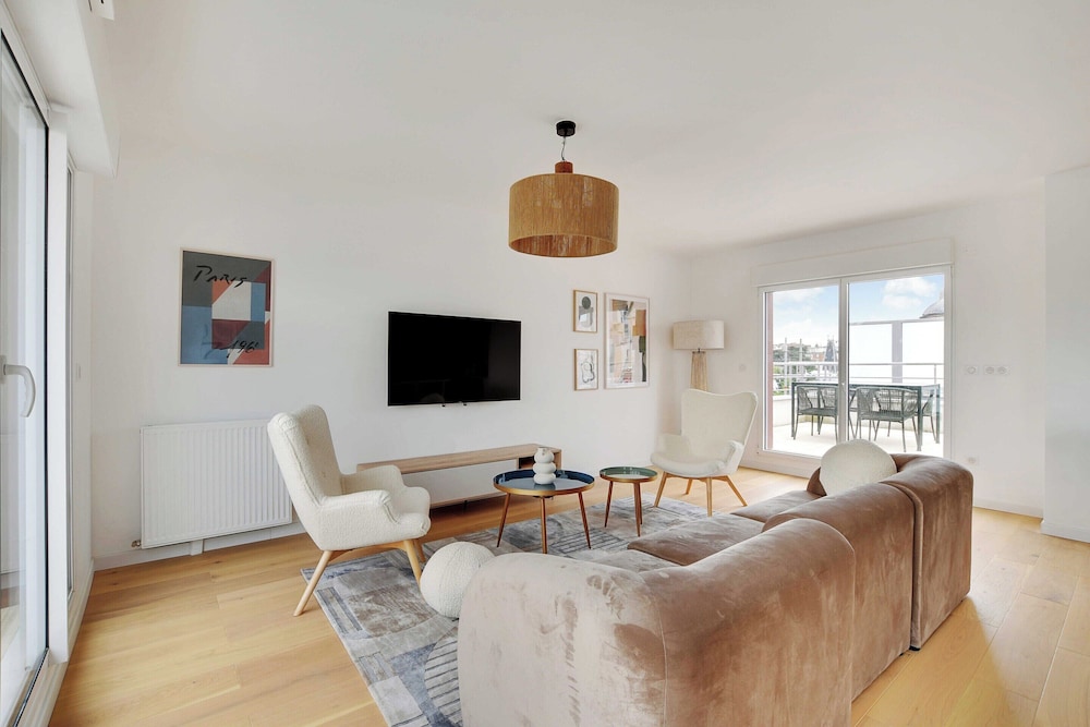 Chic Duplex With Rooftop -3bd/6p- Nogent-sur-marne