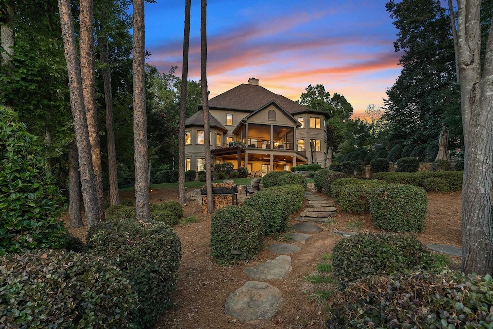 Livin' Large Lake Norman Estate w/ Pool, Dock, Game Room & Scenic Views