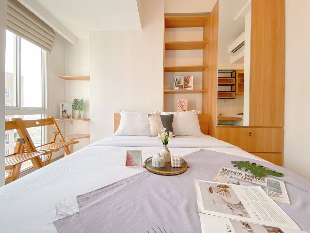 Warm And Good Studio Room At Tokyo Riverside Pik 2 Apartment