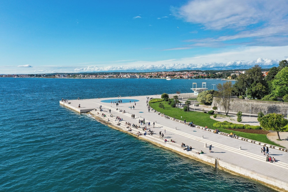 Mona Lisa's view in Zadar Old Town