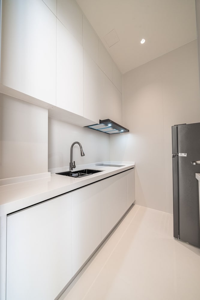 Pool villa with slide karaoke kitchen
