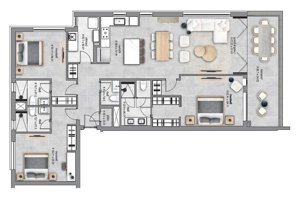 Allure 301 3 Bedroom Condo