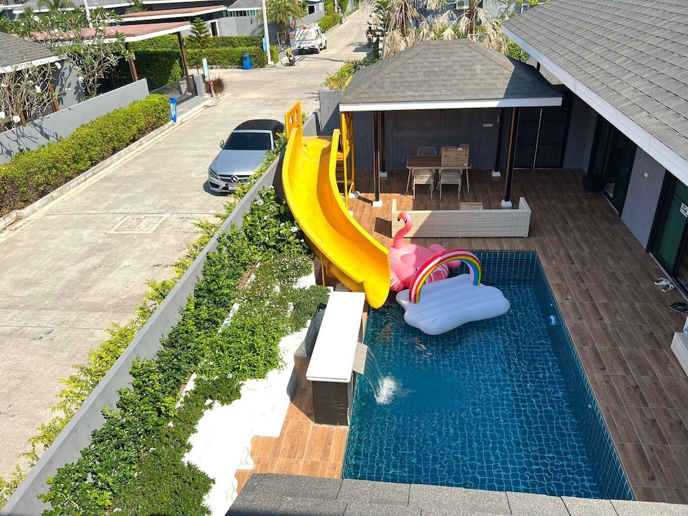 Orange Private Pool Villa, Near Cham Am Beach