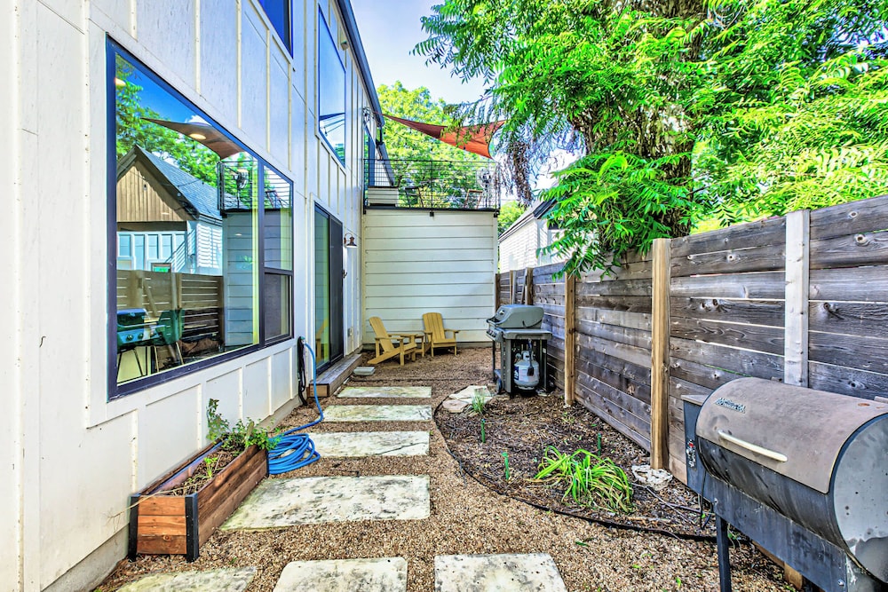 Private Backyard in East Austin