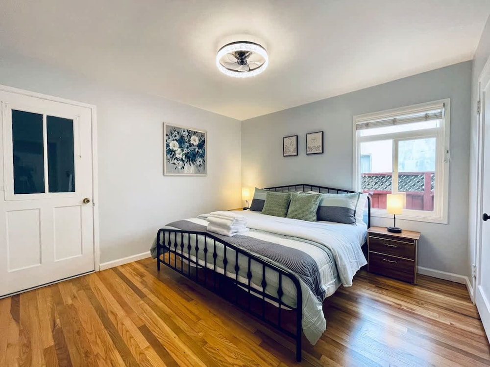 Sanmateo Cozy Central 3b1b Home Garage Parking AC