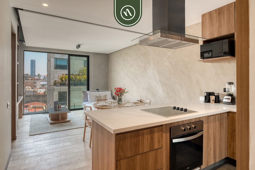 Brand New 1 BR Condo in Roma Norte - Rooftop