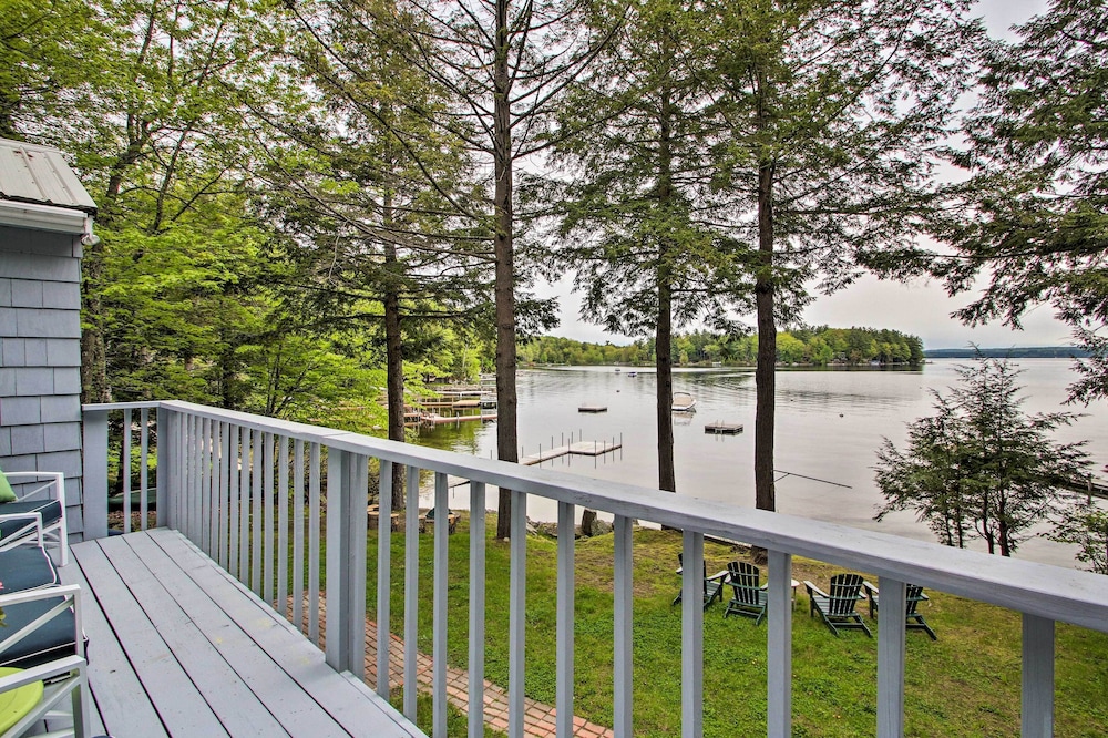 Waterfront Sebago Lake Cottage W/dock  Beach - Property Image 7