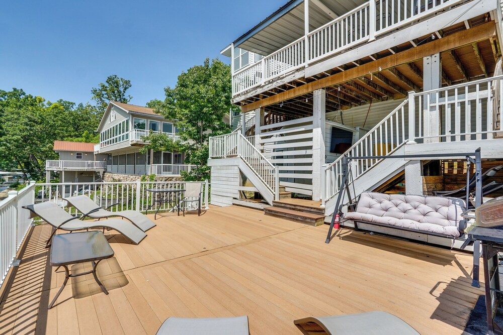 Waterfront Lake of the Ozarks Retreat w/ Deck